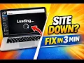 Website Not Loading Fix WordPress in 3 Minutes