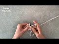 Knitting How to Decrease Stitches P2tog Purl Two Stitches Together
