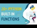Python Tutorial for Beginners - 20 Python Built-in Functions