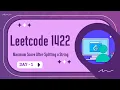 LeetCode 1422 Maximum Score After Splitting a String