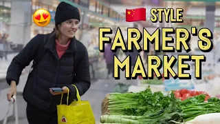 美国人在中国乡村生活，怎么买菜？