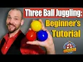 Learn to juggle 3 balls Beginners tutorial