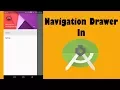 Latest Android Studio Navigation Drawer Tutorial English by Easy Tut 4 U