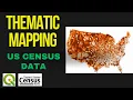 Thematic Mapping with QGIS Visualizing US Census Data