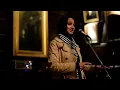 Amina Demir performs at the University of Chicago SJP's Justice Cafe