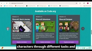 Minecraft Coding for Kids Code org Minecraft Tutorial Certificate