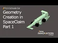 Aerodynamics of an STEM Racing Car Using Ansys - Geometry Creation in SpaceClaim