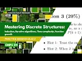 Induction Iterative algorithms Time complexity Function Growth Practice Problems - CMPS 211