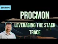 Stack Traces in ProcMon - Filtering Events Exploring DLL Dependencies and Investigating Call Sites