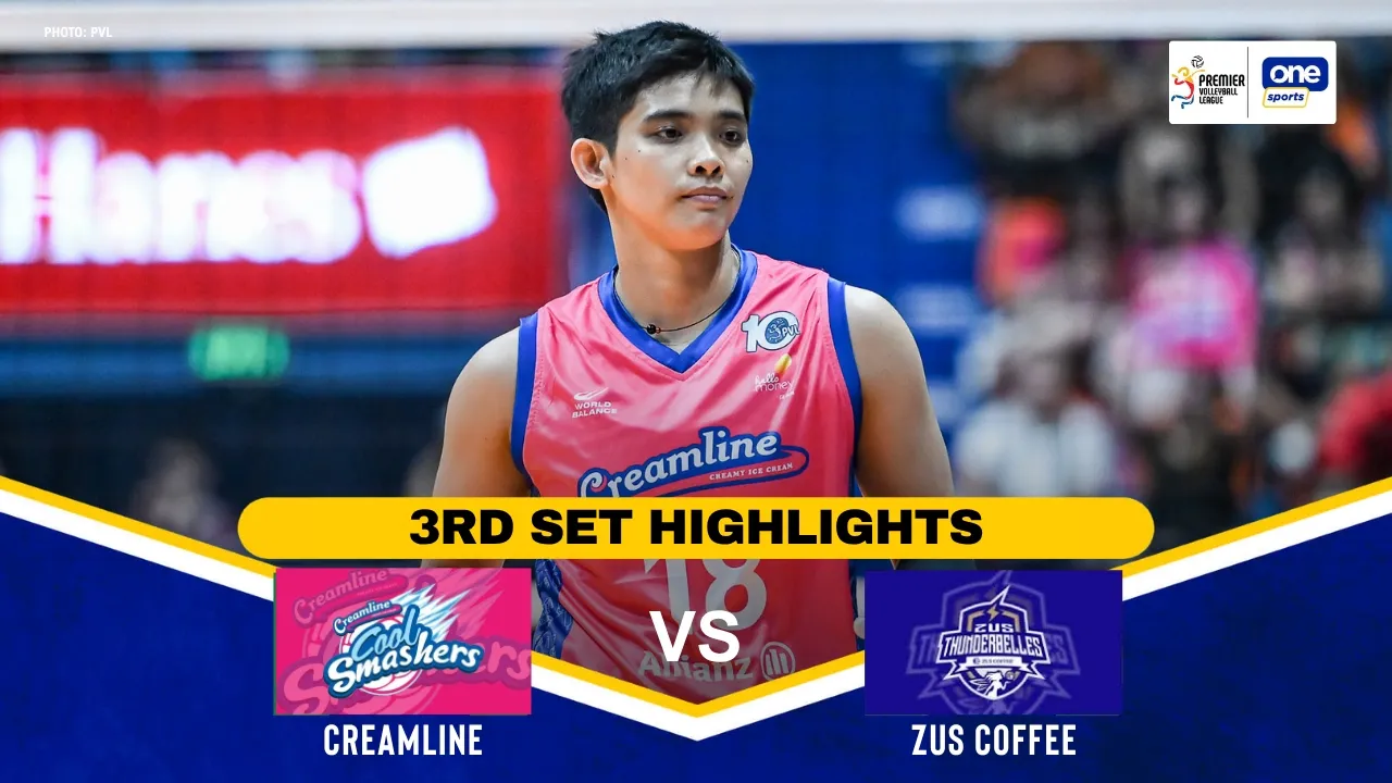 CREAMLINE vs ZUS COFFEE | SET 3 HIGHLIGHTS | 2026-27 PVL ALL-FILIPINO CONFERENCE | OCT 24, 2026