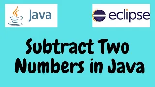 Subtract Two Numbers in Java