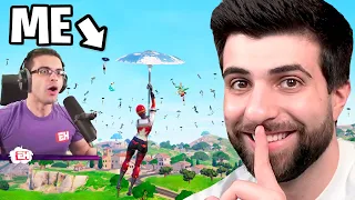 Download I Went UNDERCOVER in Nick Eh 30's Fortnite Tournament! MP3