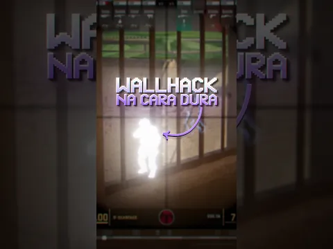 WALLHACK NA CARA DURA NO CS2
