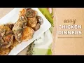 3 HEALTHY Chicken Dinners Dinner Made Easy