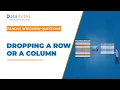 Dropping a row or column in Data Frame Python Pandas Tutorial