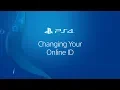 Change Your Online ID on PlayStation