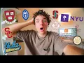 COLLEGE DECISION REACTIONS 2024 Ivies UC s NYU NO Safeties