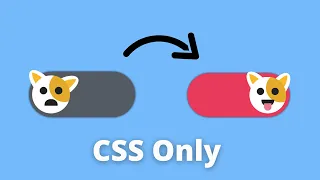 Doggy Toggle Button CSS Only How to Make Toggle Button