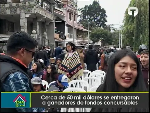 Cerca de 50 mil dólares se entregaron a ganadores de fondos concursables