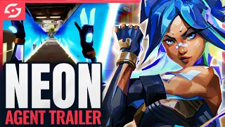 NEW AGENT *NEON* TRAILER - Gameplay & Abilities Shown  | VALORANT