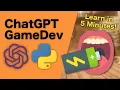 ChatGPT Game Development - Create a 2D Python Game in 5 Minutes