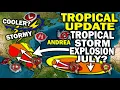 Download Lagu Tropical Update, Tropical Storm Explosion For July Coming to the Atlantic? Tropical Storm Andrea