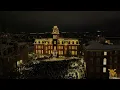 Lighting up Woodburn Hall For The Holidays WVU
