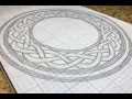 Celtic circle knot tutorial Part 2 Drawing circular knotwork