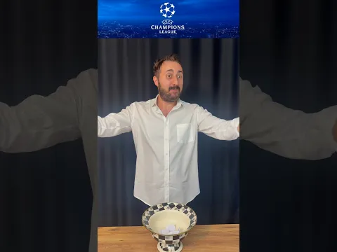 ŞAMPİYONLAR LİGİ KURA ÇEKİMİ😁