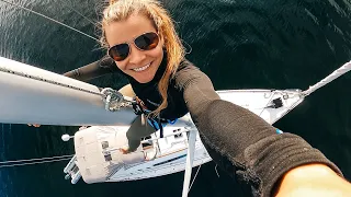 Sooo….Our Mast is CROOKED (+we sail south) | Expedition Evans 64