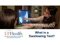 What happens during a swallow test