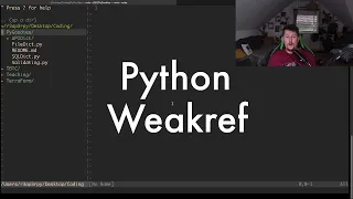 Python - Weakref
