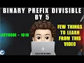 Binary Prefix Divisible By 5 Important Things To Learn Leetcode 1018 codestorywithMIK