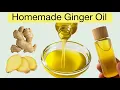 How To Make GINGER OIL For Hair Growth Scalp Fungi Dandruff And Strong Hair DIY Homemade