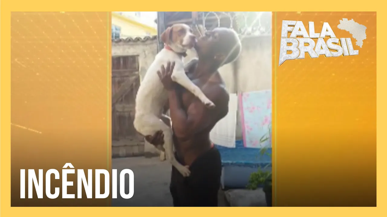 Pai salva mulher e filha em incêndio e morre ao voltar para buscar o cachorro
