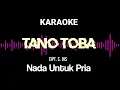 Lagu Tano toba karaoke || Nada pria || Cipt. S. Dis || Karaoke tano toba ||  Tano toba tano na martua
