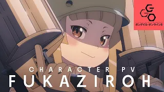 YouTube影片, 內容是刀劍神域外傳 Gun Gale Online Ⅱ 的 「 フカ次郎 」角色宣傳影片