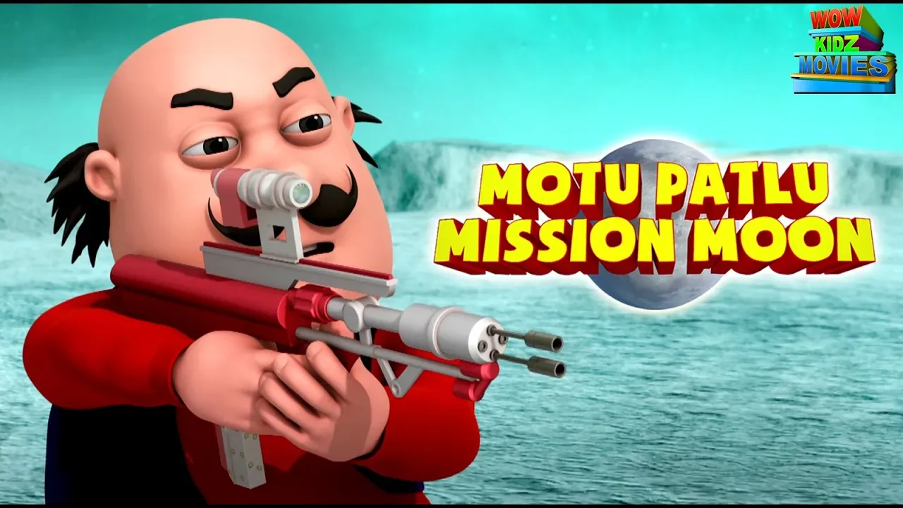 Motu Patlu Mission Moon - Full Movie | Animated Movies |  Wow Kidz Movies