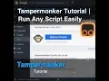 Tampermonkey Tutorial Run Any Script Easily