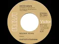 1976 HITS ARCHIVE: Golden Years - David Bowie (stereo 45 single version)