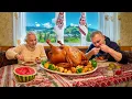 Download Lagu Traditional Carpathian Goose Feast by an 85-Year-Old Grandma in the Mountains 🍗