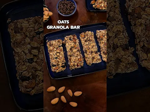 How to Make Granola Bars Without an Oven #shorts #oats #easyrecipe