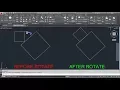 AutoCAD Rotate Object to Match Line AutoCAD Rotate Object to Align