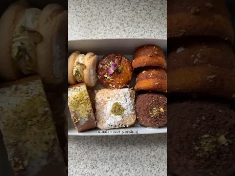 TRYING PERSIAN DESSERTS FOR THE FIRST TIME