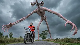 Siren Head In Real Life: The Village Chase | Horror Short VFX Film | #SirenHead