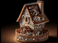 Gingerbread House Art - Generated using Midjourney