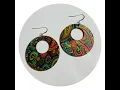 Sublimating on Wooden Earring Blanks with Mini Press