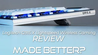 Review - Logitech G915 X Lightspeed Wireless Gaming Keyboard