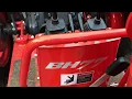 Kubota BH77 Backhoe and control arm choices 1