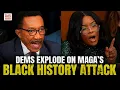 Mfume Erupts Crockett Blisters MAGA s Sinister Black History Attack